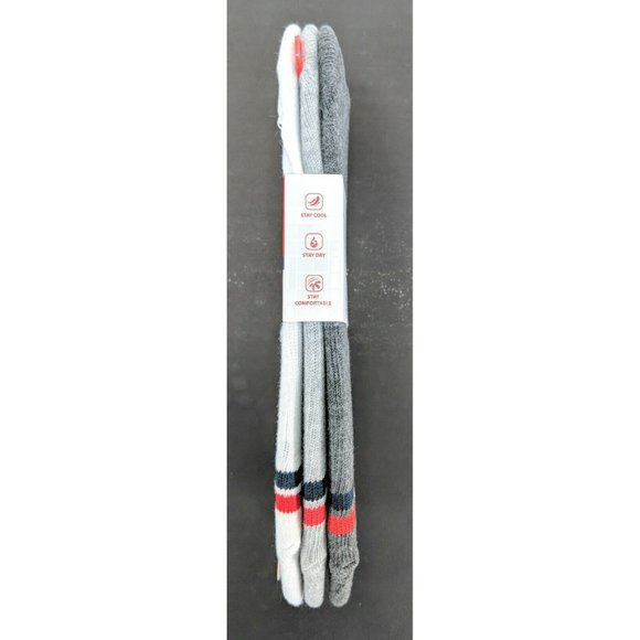 FILA Absorb Dry Gripper Heel No-show Liner Sport Socks, Women's 4-10, 3 Pack - Picture 2 of 4